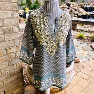 Gretchen Scott Silk Tunic